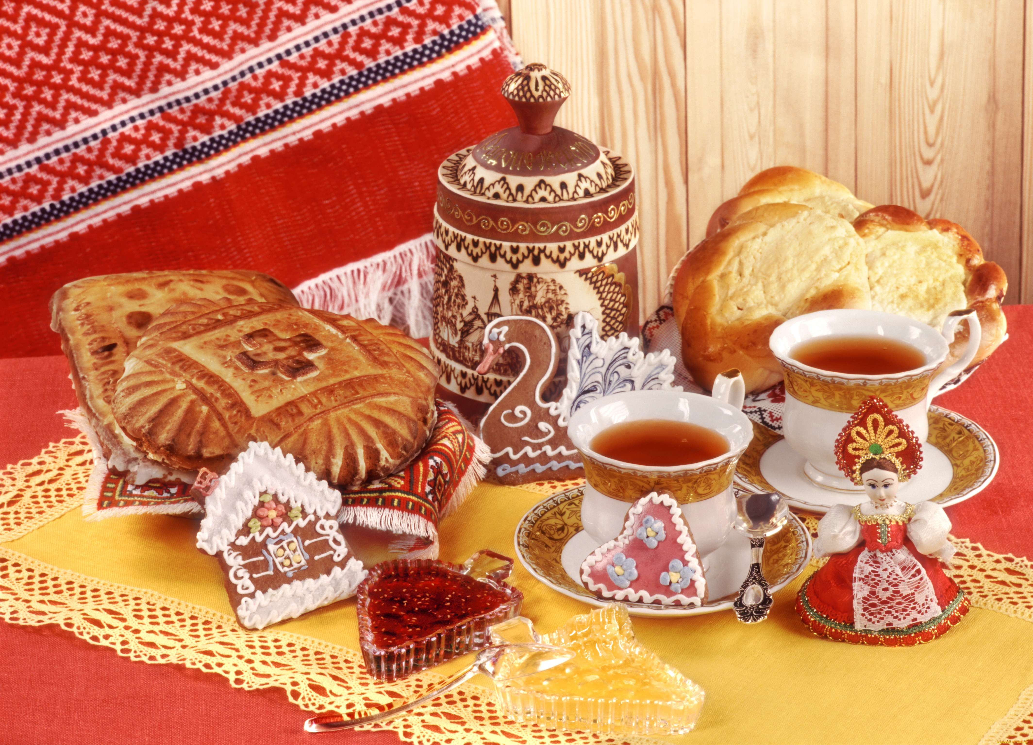 Традиционная русская выпечка